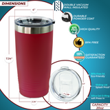 20oz Stainless Steel Travel Drinkware