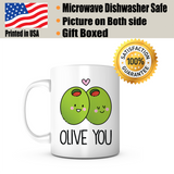 "Olive You" Mug