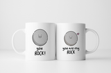 "You Are My Rock" Mug