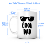 "Cool Dad" Sunglasses Mug