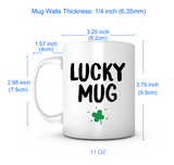 "Lucky Mug" Clover Mug