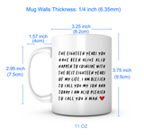 "For My 18-Year Old Son" Mug